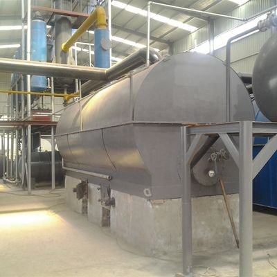 380v/50hz Использованное автомобильное моторное масло переработка вакуумная дистилляционная машина D1200 * 3000 мм