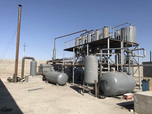 Непрерывная дизельная дистилляционная машина для нефтепереработки сырой нефти в 380v/50hz
