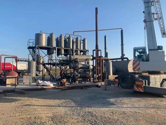 Очиститель нефти для добычи энергии Вновь произведенные отходы пластиковых шин для дизельных нефтеперерабатывающих заводов