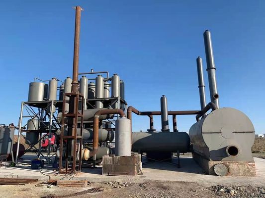 Полностью автоматическая непрерывная нефтеперерабатывающая станция для дизельной энергии