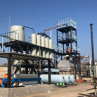 Машина для вакуумной дистилляции легкой сырой нефти LCO 24 часа Выпуск нефти 7,2-9 тонн дизельного топлива