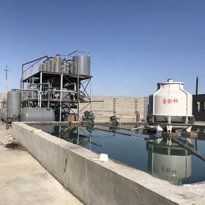 Q245R Дистилляционная установка для пиролиза стали, пластмассы и нефтеперерабатывающего завода