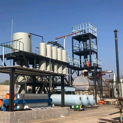 Способ нагрева Непрямое нагрев Пиролиз Пластиковая нефтеперерабатывающая дистилляционная установка