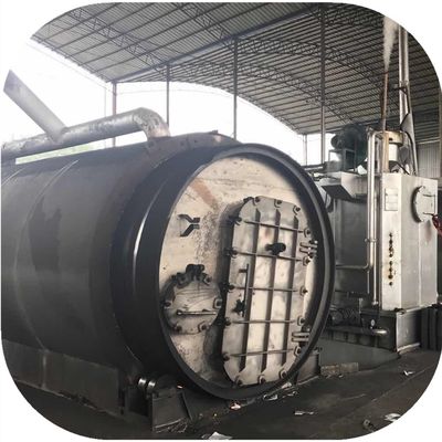 Q245R Катальная стальная пиролизная машина для преобразования отходов в топливную энергию