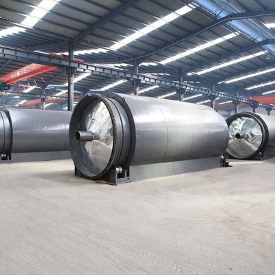 15.5kw Ротационный тип перерабатывать превратить отходы шин и пластика в топливные масла пиролизные машины