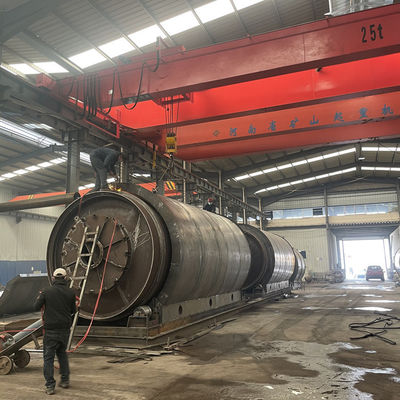 15.5kw Тип Маломасштабные отходы шины Пластиковая каучуковая пиролизная установка для производства топлива