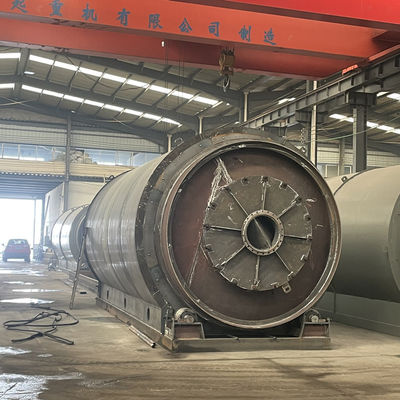 15.5kw Тип Маломасштабные отходы шины Пластиковая каучуковая пиролизная установка для производства топлива
