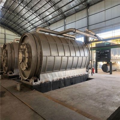 36000 KG Преобразование отходов резиновой шины в дизельное топливо Пиролизная машина с CE ISO