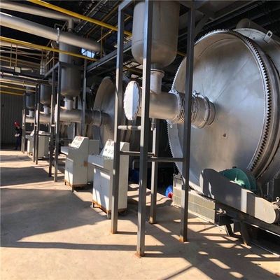 36000 KG Преобразование отходов резиновой шины в дизельное топливо Пиролизная машина с CE ISO