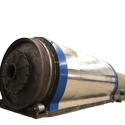 36000 KG Преобразование отходов резиновой шины в дизельное топливо Пиролизная машина с CE ISO