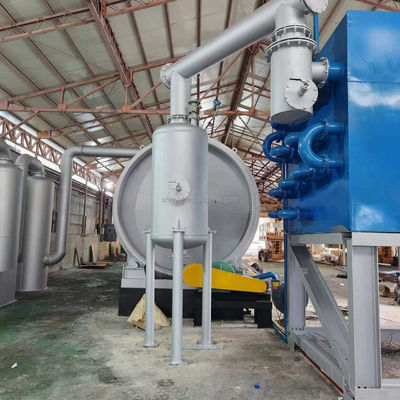 2800mm*7700mm Скрап шины для нефти Пиролизная машина для устойчивого использования ресурсов
