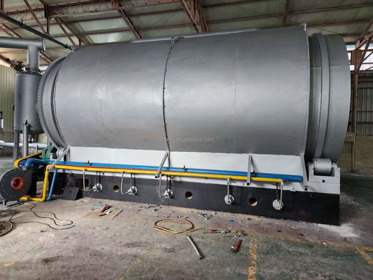 2800mm*7700mm Скрап шины для нефти Пиролизная машина для устойчивого использования ресурсов