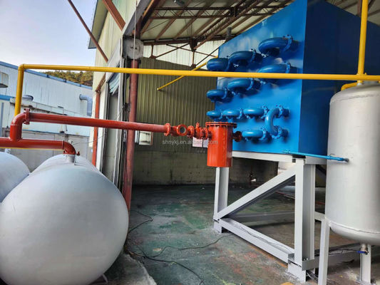 2800mm*7700mm Скрап шины для нефти Пиролизная машина для устойчивого использования ресурсов