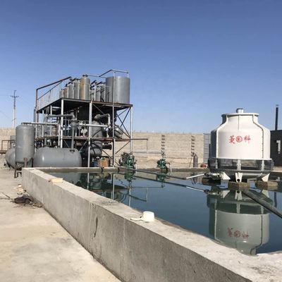 Модульная вакуумная дистилляционная установка сырой нефти для дизельного и реактивного топлива