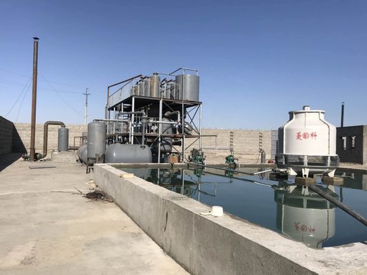 Модульная вакуумная дистилляционная установка сырой нефти для дизельного и реактивного топлива